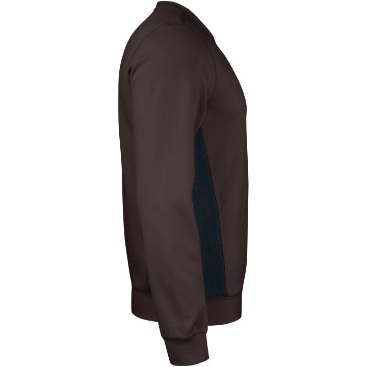 Sweatshirt 5402 Practical Brun/Svart Jobman XXXL – bild 4