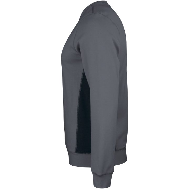 Sweatshirt 5402 Practical Mörkgrå/Svart Jobman XXXL – bild 3