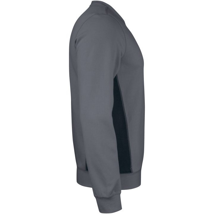 Sweatshirt 5402 Practical Mörkgrå/Svart Jobman XXXL – bild 4