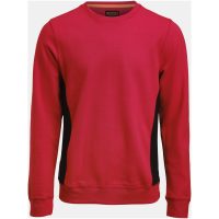 Sweatshirt 5402 Practical Röd/Svart Jobman