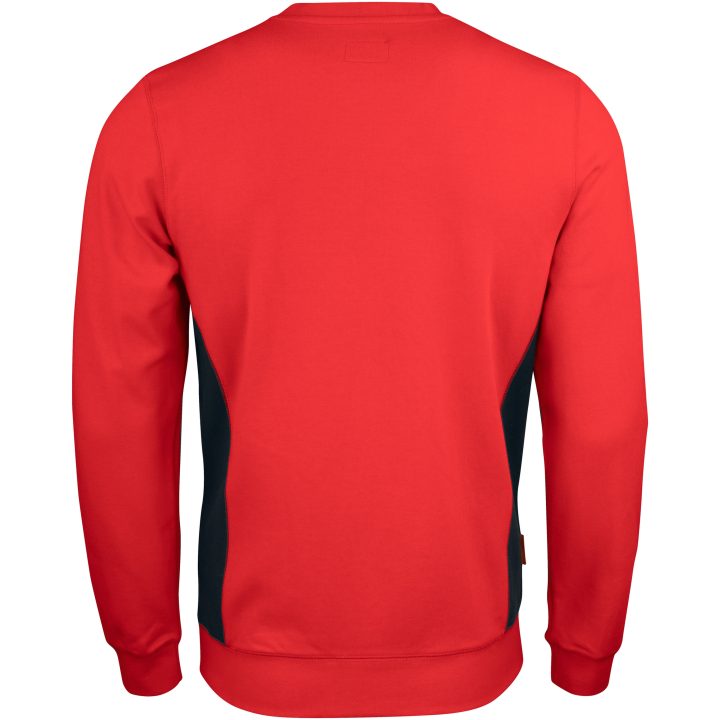 Sweatshirt 5402 Practical Röd/Svart Jobman XXXL – bild 3