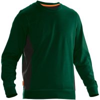 Sweatshirt 5402 Practical Skogsgrön/Svart Jobman