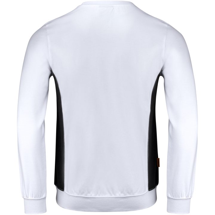 Sweatshirt 5402 Vit Svart Jobman – bild 3