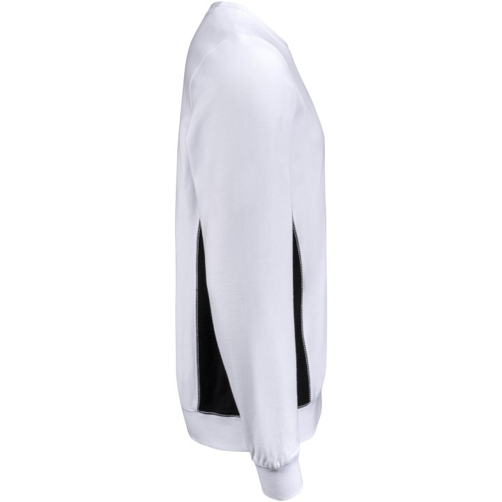 Sweatshirt 5402 Vit Svart Jobman – bild 4