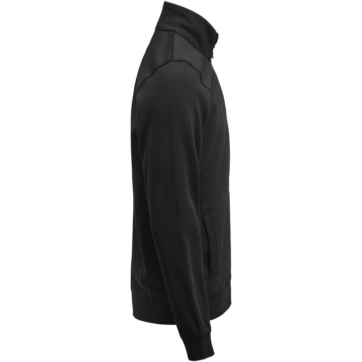 Sweatshirt 5403 Hel-Zip Svart Jobman – bild 4