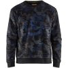 Sweatshirt 94081158 Svart / Grå BLÅKLÄDER SWEATSHIRT 94081158 SVART M – miniatyr 1