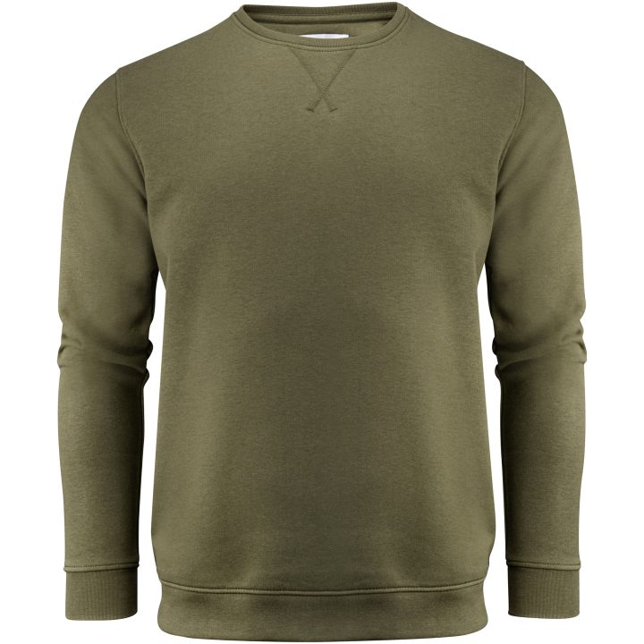 Sweatshirt Alder Heights Mossgrön James Harvest – bild 5
