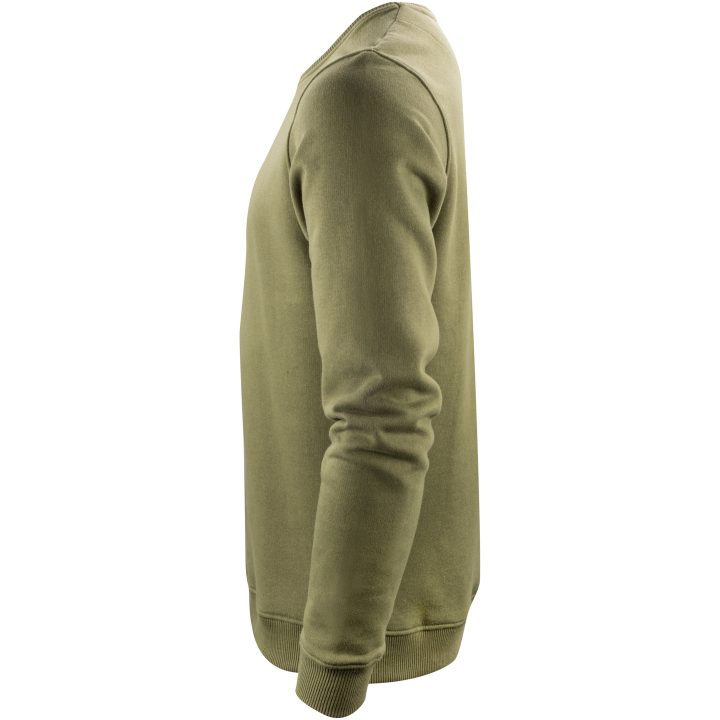 Sweatshirt Alder Heights Mossgrön James Harvest – bild 6
