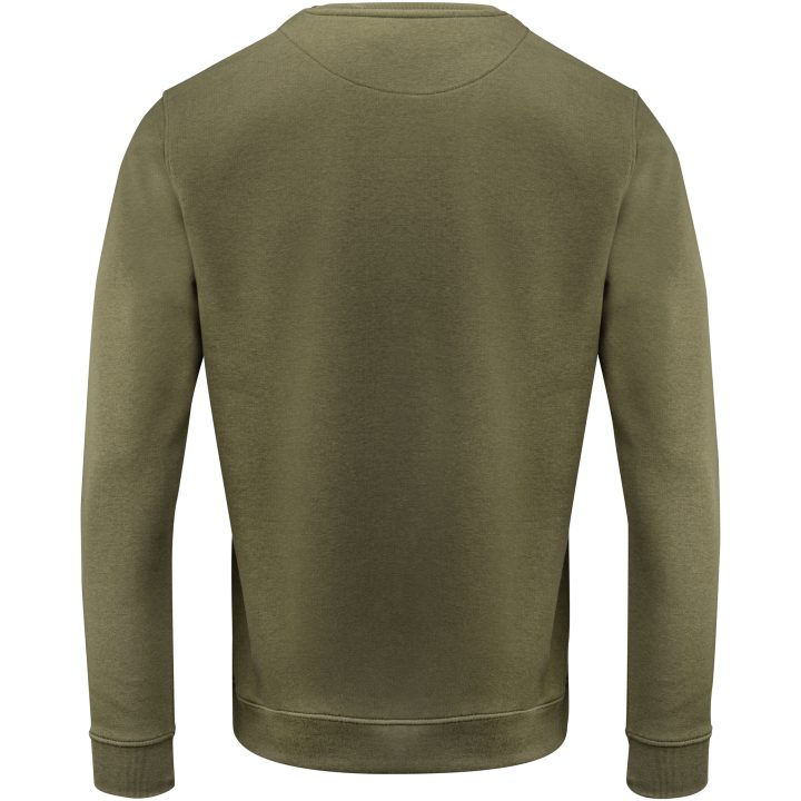 Sweatshirt Alder Heights Mossgrön James Harvest – bild 7