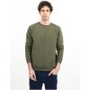 Sweatshirt Alder Heights Mossgrön James Harvest – miniatyr 1