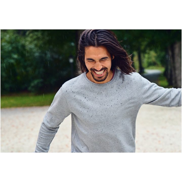 Sweatshirt Alder Heights Svart James Harvest – bild 8