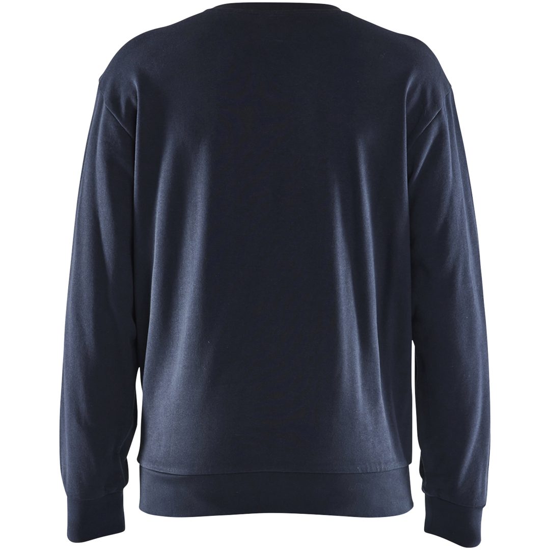 Sweatshirt Blå/hivisgul 35801158 Blåkläder XS – bild 2