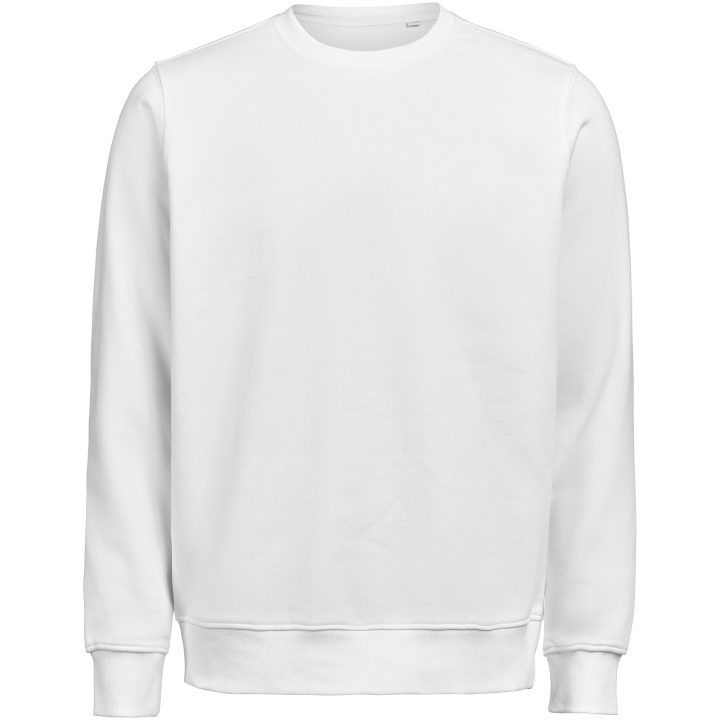 Sweatshirt Crewneck Regular Fit Vit Untagged Movement – bild 2