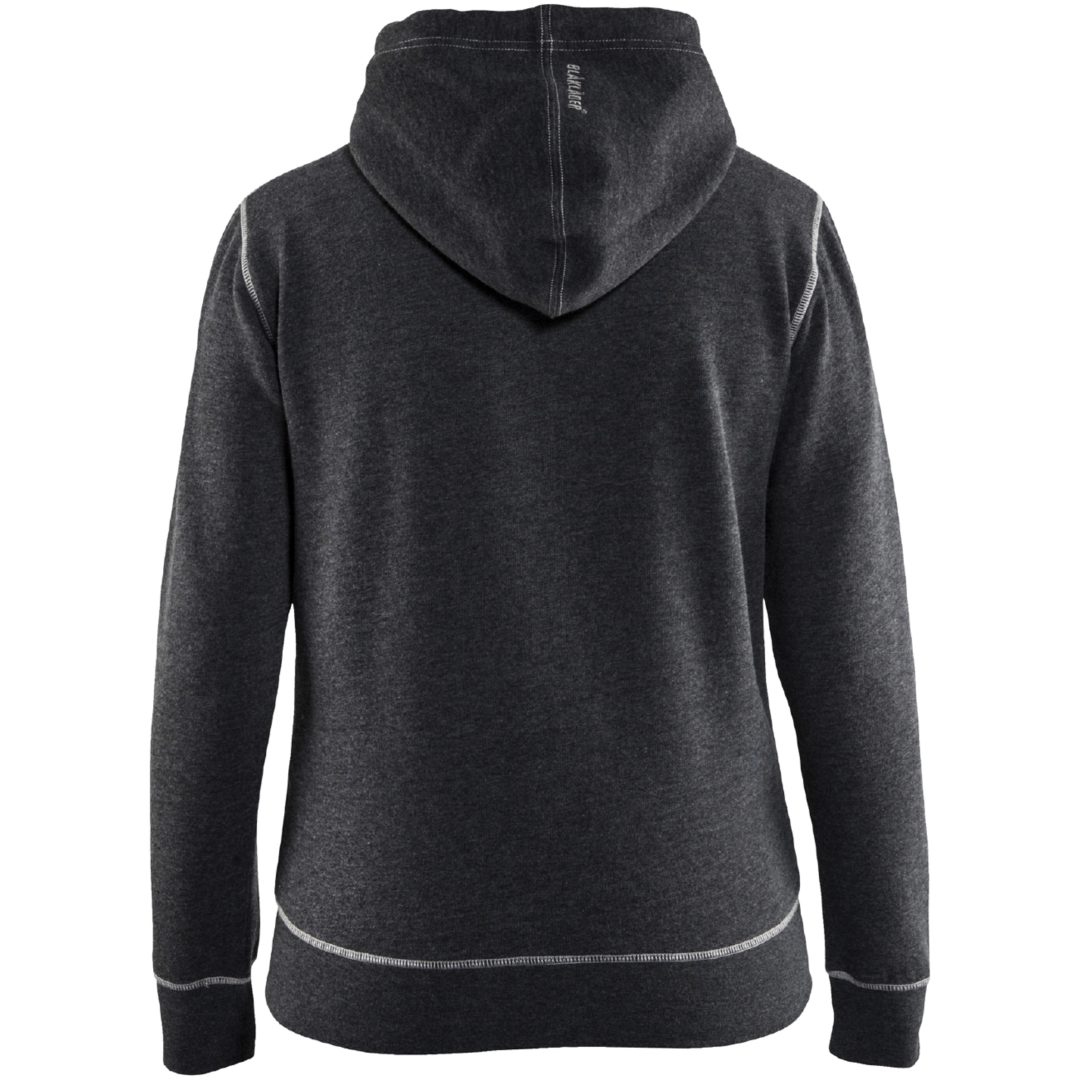 Sweatshirt dam 33731157 Svart BLÅKLÄDER SWEATSHIRT 33731157 SVARTME XS – bild 2