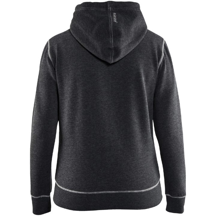 Sweatshirt dam 33731157 Svart BLÅKLÄDER SWEATSHIRT 33731157 SVARTME XS – bild 2
