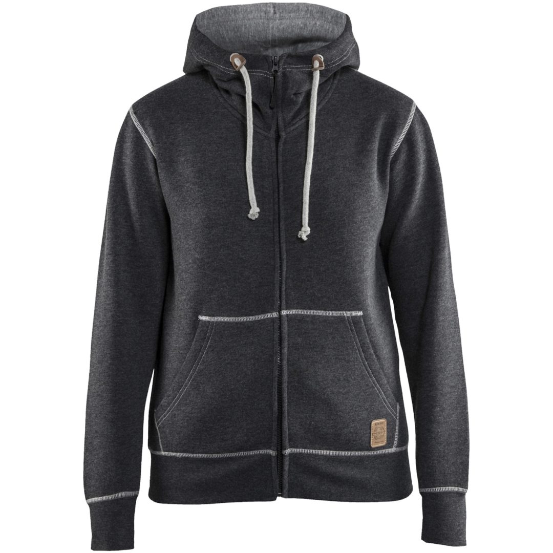 Sweatshirt dam 33731157 Svart BLÅKLÄDER SWEATSHIRT 33731157 SVARTME XS