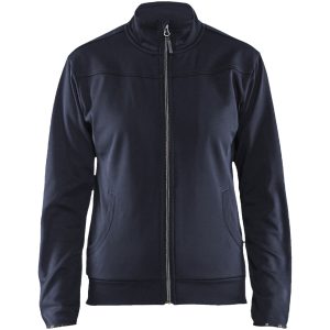 Sweatshirt dam 33942526 Marin / Svart BLÅKLÄDER