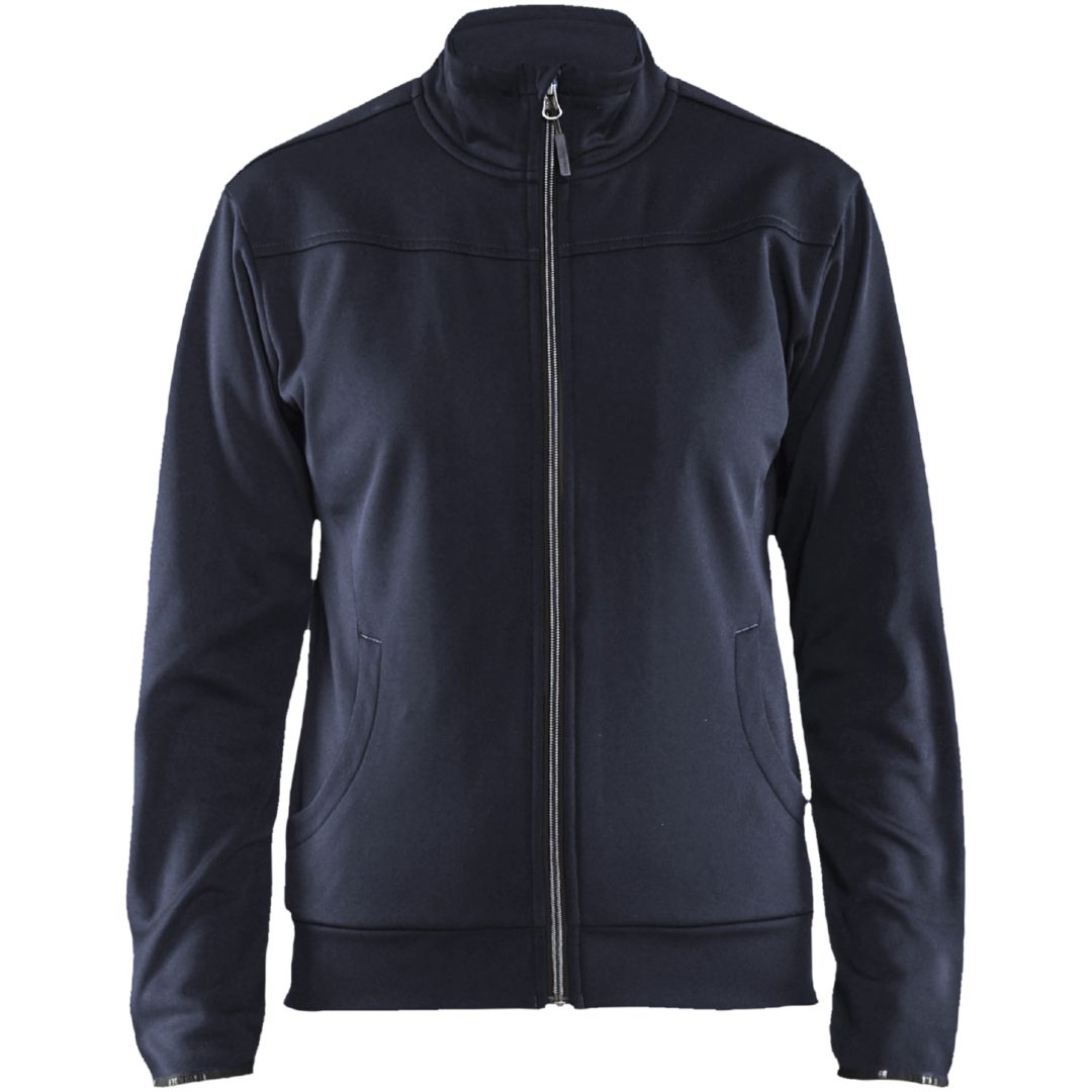 Sweatshirt dam 33942526 Marin / Svart BLÅKLÄDER SWEATSHIRT 33942526 MAR/SV XS