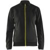 Sweatshirt dam 33942526 Svart / Hivisgul BLÅKLÄDER SWEATSHIRT 33942526 SVA/GUL XS – miniatyr 1