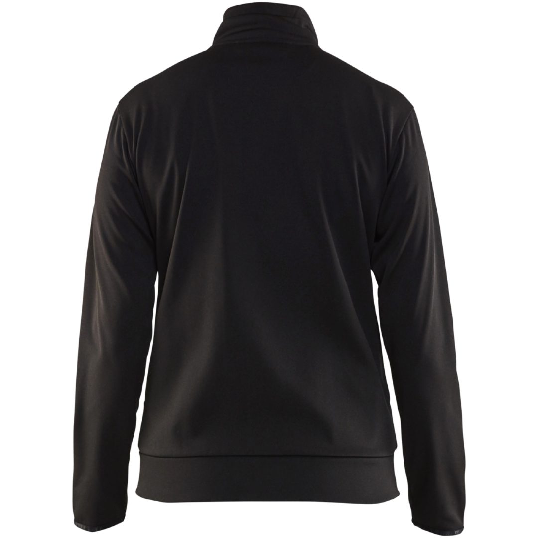 Sweatshirt dam 33942526 Svart / Hivisröd BLÅKLÄDER SWEATSHIRT 33942526 SVA/RÖD XS – bild 2