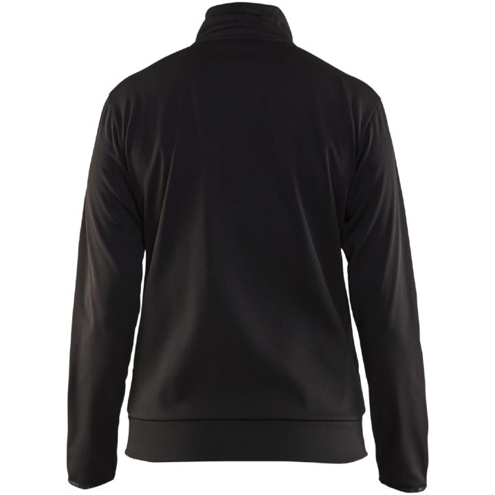 Sweatshirt dam 33942526 Svart / Hivisröd BLÅKLÄDER SWEATSHIRT 33942526 SVA/RÖD XS – bild 2