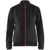 Sweatshirt dam 33942526 Svart / Hivisröd BLÅKLÄDER SWEATSHIRT 33942526 SVA/RÖD XS – miniatyr 1