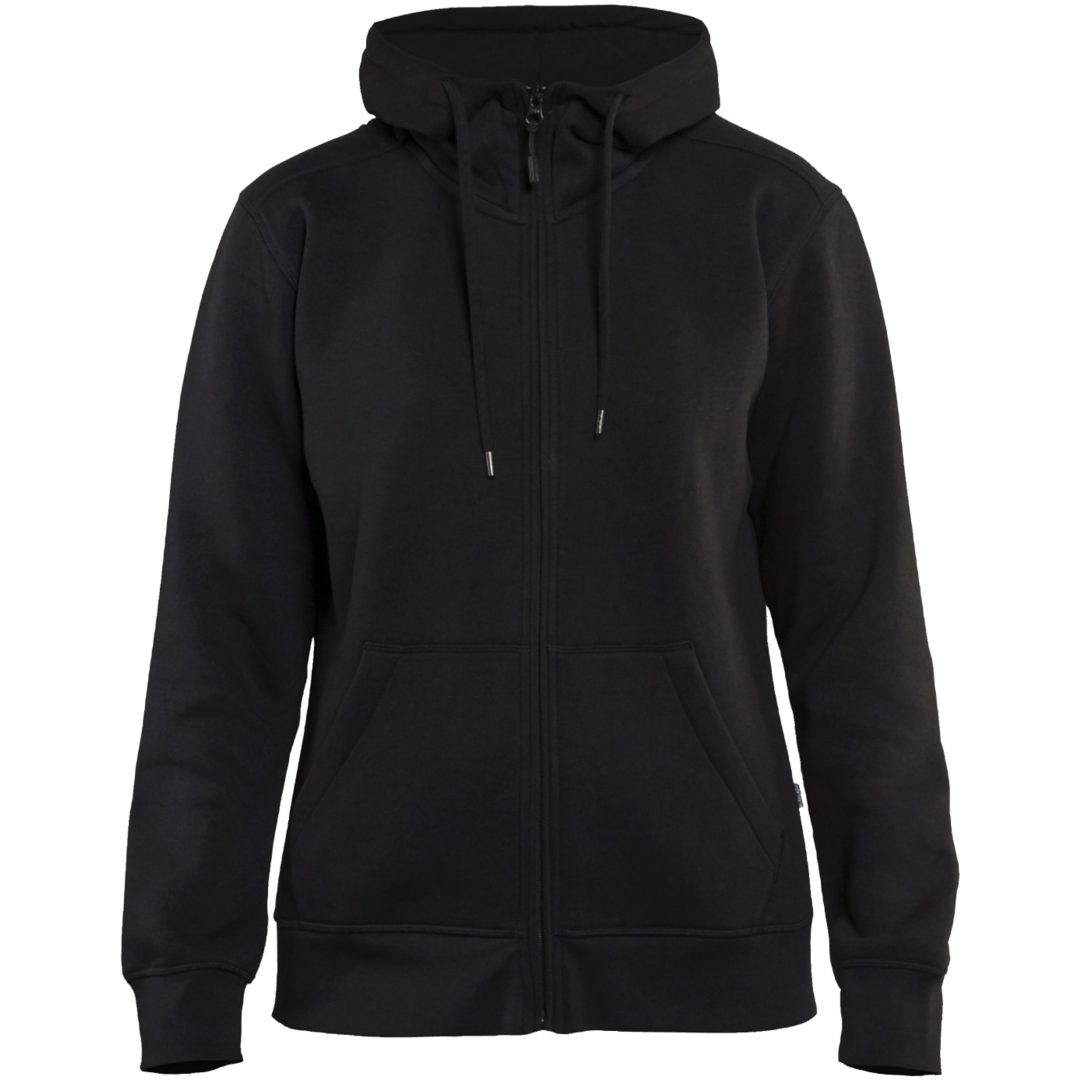 Sweatshirt dam 33951048 Svart BLÅKLÄDER TRÖJA 33951048 SVART XS