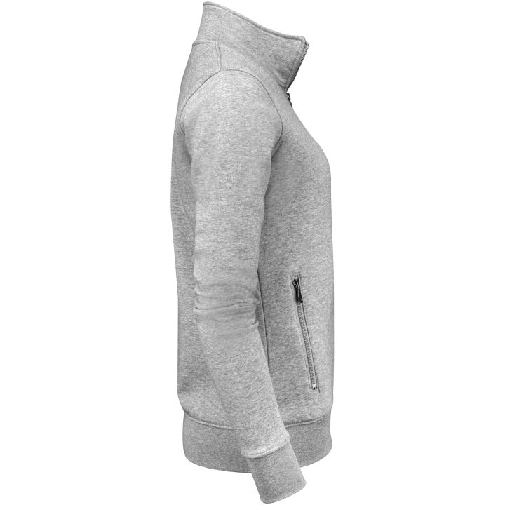 Sweatshirt Dam Melville Heights Gråmelerad James Harvest – bild 8