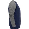 Sweatshirt David Marinblå gråmelerad Mac One XS – miniatyr 3