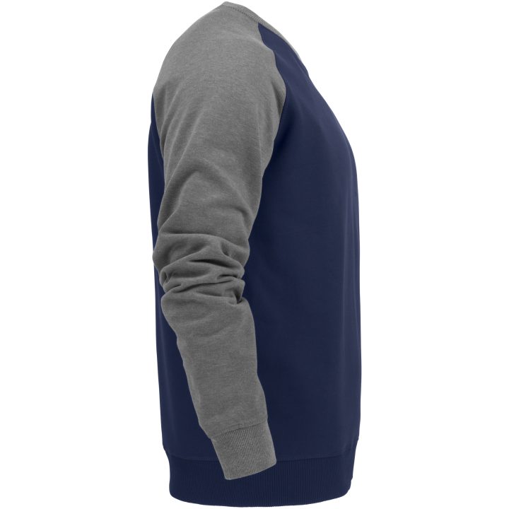 Sweatshirt David Marinblå gråmelerad Mac One XS – bild 3