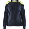 Sweatshirt Gul/marin 34081158 Blåkläder XS – miniatyr 2