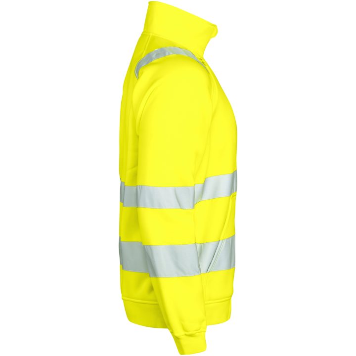 Sweatshirt Jacka Varsel 5172 Functional Gul Jobman XXXL – bild 5