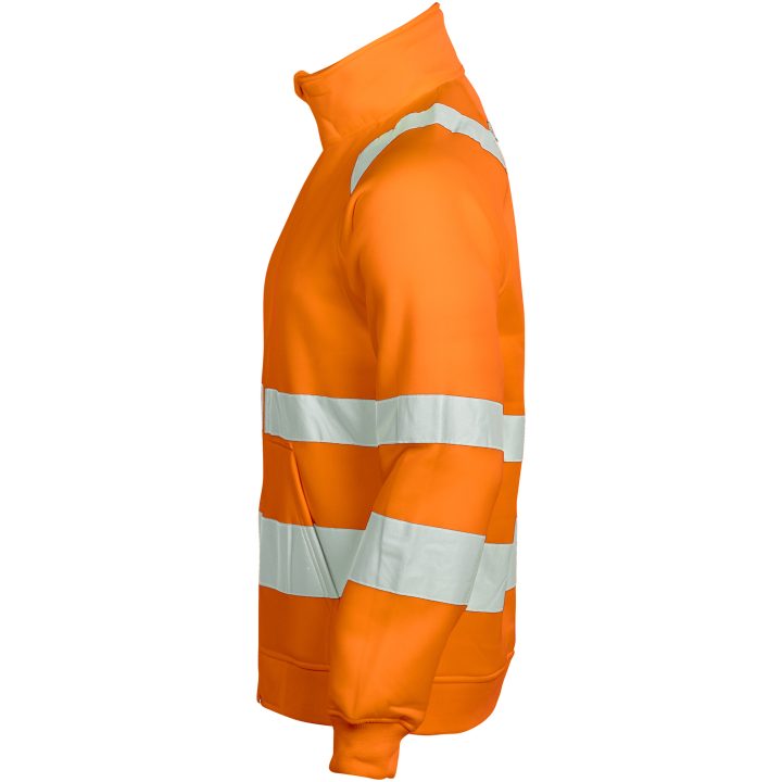 Sweatshirt Jacka Varsel 5172 Functional Orange Jobman Large – bild 4