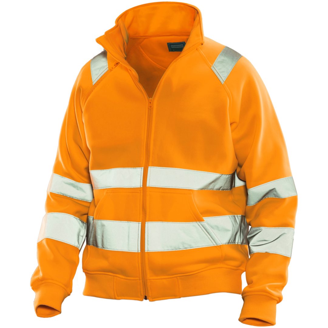 Sweatshirt Jacka Varsel 5172 Functional Orange Jobman XXXL