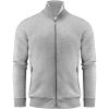 Sweatshirt Melville Heights Gråmelerad James Harvest – miniatyr 1