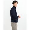 Sweatshirt Melville Heights Marinblå James Harvest – miniatyr 4