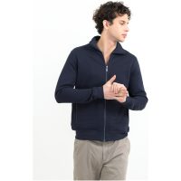 Sweatshirt Melville Heights Marinblå James Harvest