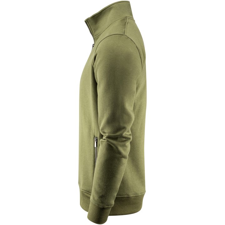 Sweatshirt Melville Heights Mossgrön James Harvest – bild 3