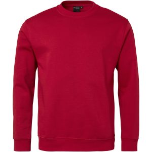 Sweatshirt Rundhals Röd Top Swede