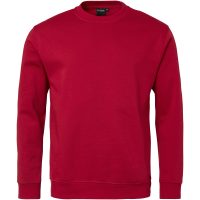 Sweatshirt Rundhals Röd Top Swede