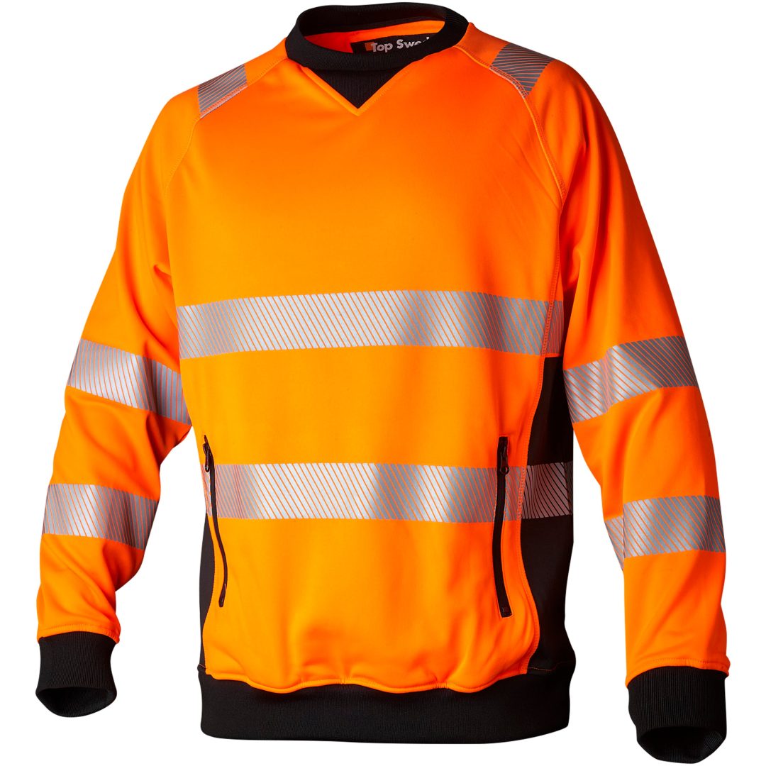 Sweatshirt Rundhalsad Top Swede XS