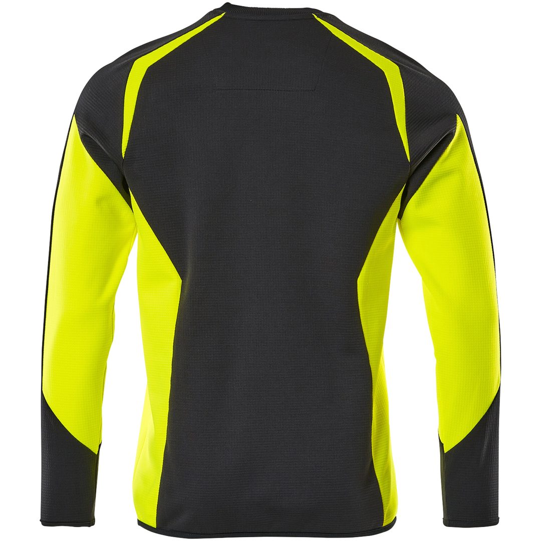 Sweatshirt Svart/hivisgul 22084-781 Mascot XS – bild 2