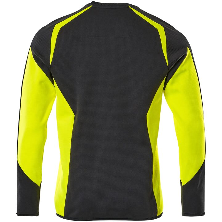 Sweatshirt Svart/hivisgul 22084-781 Mascot XS – bild 2