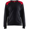 Sweatshirt Svart/hivisröd 34081158 Blåkläder XS – miniatyr 1
