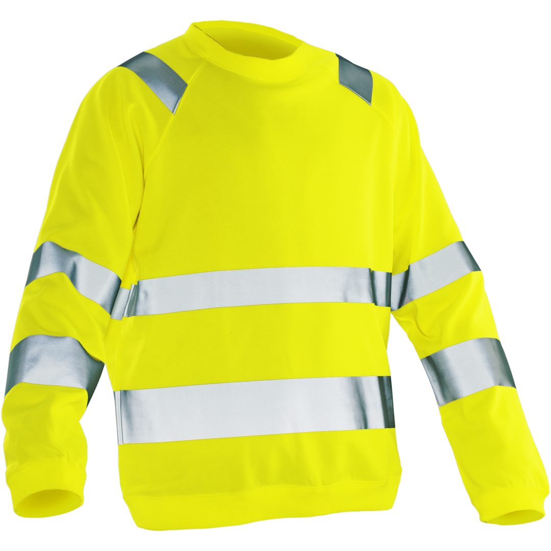 Sweatshirt Varsel 1150 Practical Gul Jobman XXXL