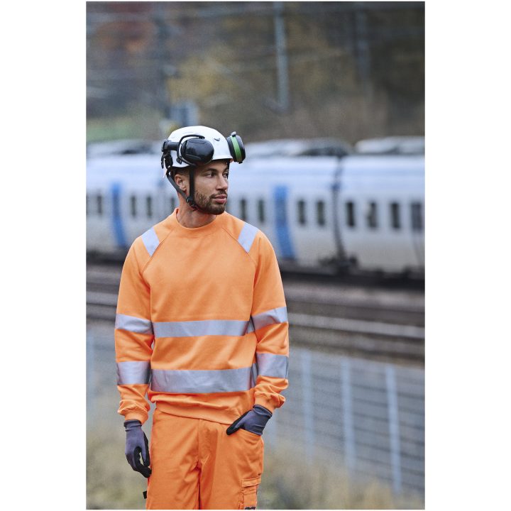 Sweatshirt Varsel 1150 Practical Orange Jobman XXXL – bild 2