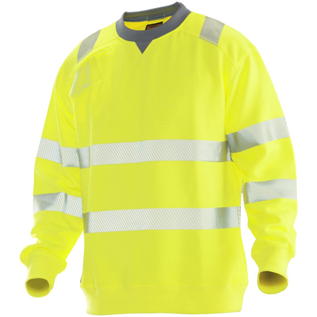 Sweatshirt Varsel 5123 Functional Gul Jobman XXXL