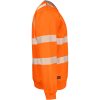 Sweatshirt Varsel 5123 Functional Orange Jobman Large – miniatyr 4