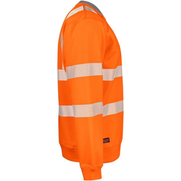 Sweatshirt Varsel 5123 Functional Orange Jobman Large – bild 4