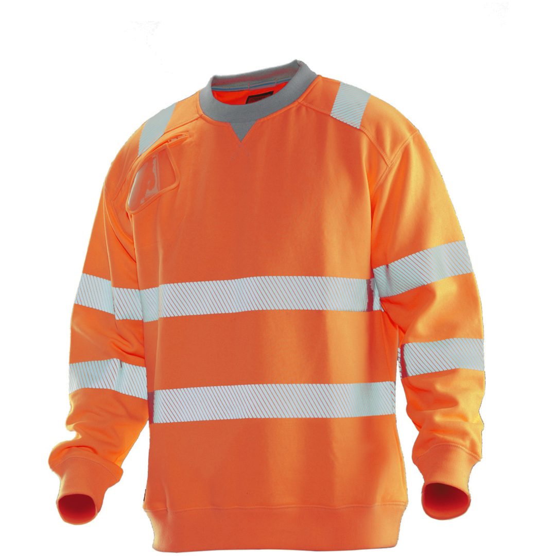 Sweatshirt Varsel 5123 Functional Orange Jobman Large
